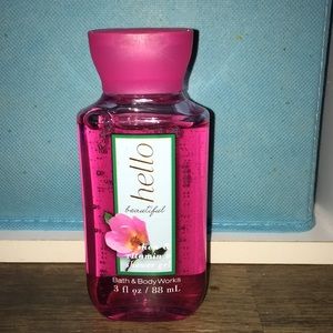 Hello beautiful travel sized shower gel